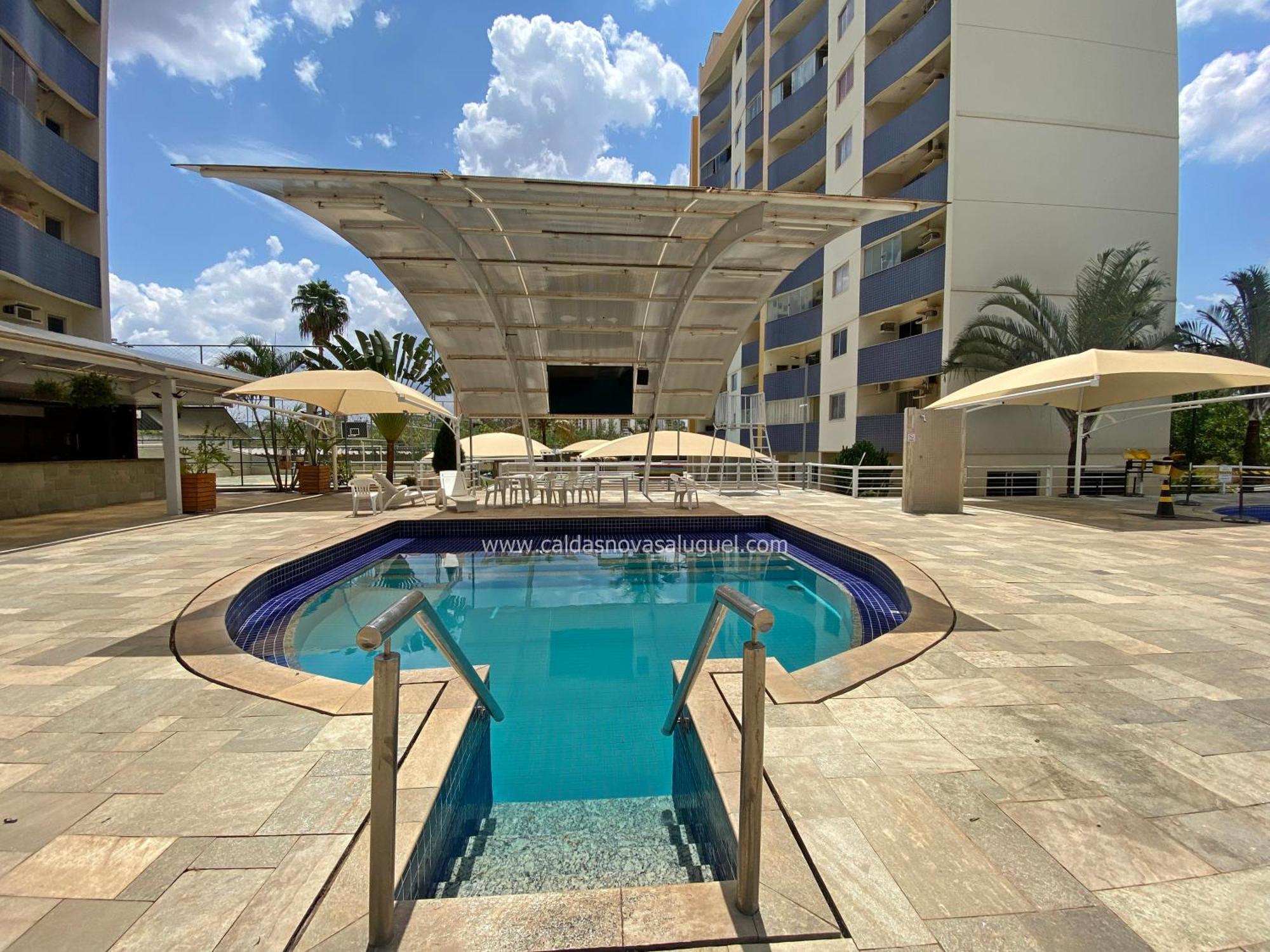 Apartamentos Com Piscinas Em Caldas Novas Quarto foto
